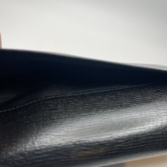 Gucci Calfskin Interlocking G Continental Wallet Black - Preowned - Picture 4 of 15